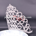 Big Beauty Pageants Rhinestone Tiaras Grande Alto Cristal AB Coroas